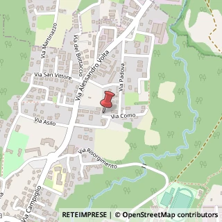 Mappa Via Como, 15, 21040 Oggiona Con Santo Stefano, Varese (Lombardia)