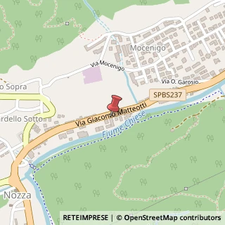 Mappa Via E. Rinaldini, 37, 25078 Vestone, Brescia (Lombardia)