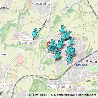 Mappa Via S. Clemente, 20842 Besana In Brianza MB, Italia (0.33846)