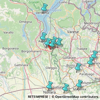 Mappa Via Europa, 28053 Castelletto sopra Ticino NO, Italia (18.32083)