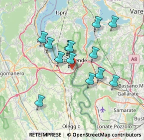 Mappa Via Valsesia, 28053 Castelletto sopra Ticino NO, Italia (6.38385)