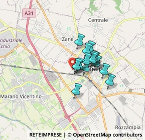 Mappa Via Rostone, 36016 Thiene VI, Italia (0.9875)