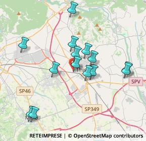 Mappa Via Rostone, 36016 Thiene VI, Italia (3.525)