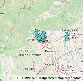Mappa Via Rostone, 36016 Thiene VI, Italia (52.10583)