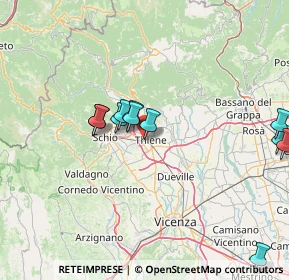 Mappa Via Rostone, 36016 Thiene VI, Italia (14.98364)