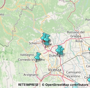 Mappa Via Rostone, 36016 Thiene VI, Italia (26.96733)