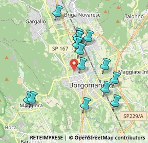 Mappa Via dei Prati, 28021 Borgomanero NO, Italia (1.81467)