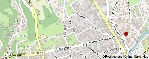 Mappa Borgomanero