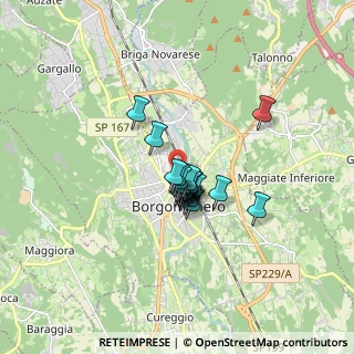 Mappa Via Monsignor Cavigioli, 28021 Borgomanero NO, Italia (0.925)