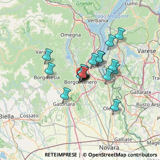 Mappa Via Monsignor Cavigioli, 28021 Borgomanero NO, Italia (9.01895)