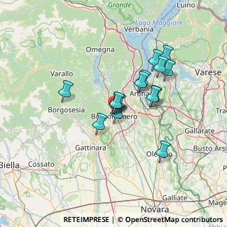 Mappa Via Monsignor Cavigioli, 28021 Borgomanero NO, Italia (10.88133)