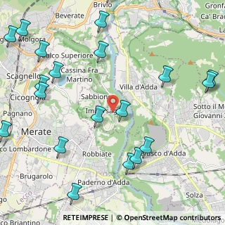Mappa Imbersago - Chiesa, 23898 Imbersago LC, Italia (2.9245)