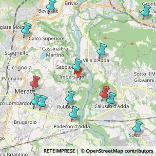 Mappa Imbersago - Chiesa, 23898 Imbersago LC, Italia (2.70154)