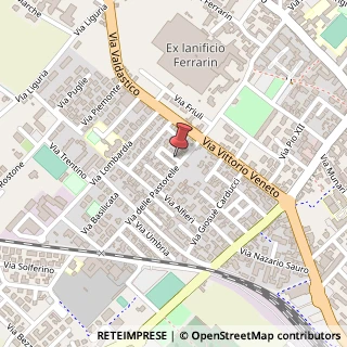 Mappa Via San Caterina da Siena, 2, 36016 Thiene, Vicenza (Veneto)