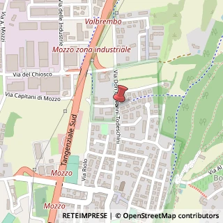 Mappa Via don giovanni todeschini 47, 24030 Mozzo, Bergamo (Lombardia)