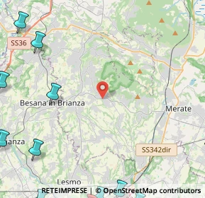 Mappa 23873 Missaglia LC, Italia (7.91417)