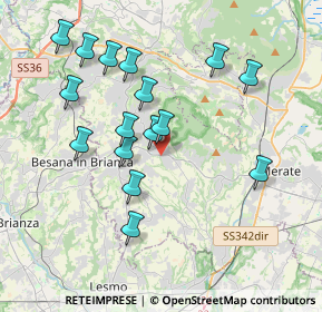 Mappa 23873 Missaglia LC, Italia (3.72)