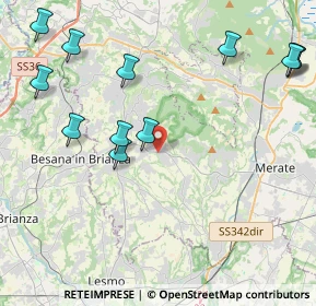 Mappa 23873 Missaglia LC, Italia (5.105)