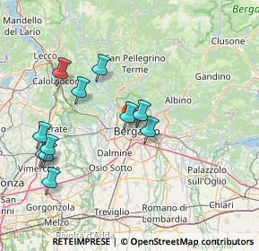 Mappa 24129 Bergamo BG, Italia (15.74)