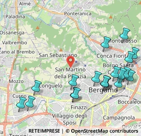 Mappa 24129 Bergamo BG, Italia (2.56158)