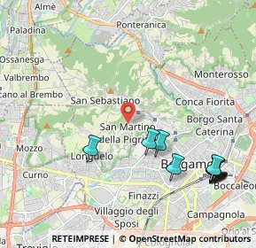Mappa 24129 Bergamo BG, Italia (2.52364)