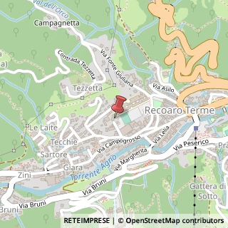 Mappa Via Griffani Destra, 9, 36076 Recoaro Terme, Vicenza (Veneto)