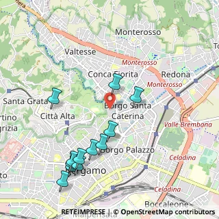 Mappa Piazza G. Carrara, 24123 Bergamo BG, Italia (1.14333)