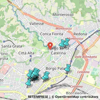 Mappa Piazza G. Carrara, 24123 Bergamo BG, Italia (1.38)