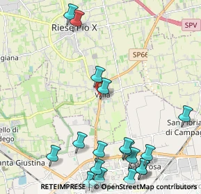 Mappa Via John Fitzgerald Kennedy, 31039 Riese Pio X TV, Italia (2.8945)