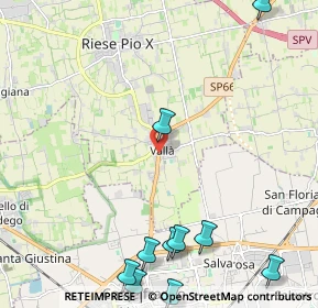 Mappa Via John Fitzgerald Kennedy, 31039 Riese Pio X TV, Italia (3.18364)