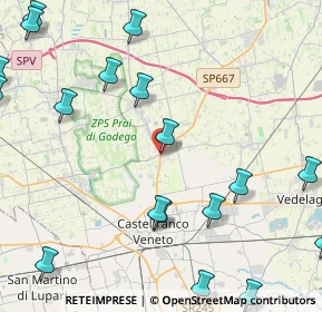 Mappa Via John Fitzgerald Kennedy, 31039 Riese Pio X TV, Italia (6.337)