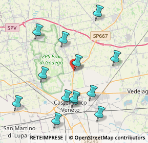 Mappa Via John Fitzgerald Kennedy, 31039 Riese Pio X TV, Italia (4.32154)