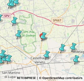 Mappa Via John Fitzgerald Kennedy, 31039 Riese Pio X TV, Italia (7.213)