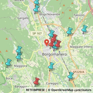 Mappa Via Lagone, 28021 Borgomanero NO, Italia (2.40267)