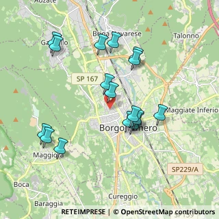 Mappa Via Lagone, 28021 Borgomanero NO, Italia (1.85824)