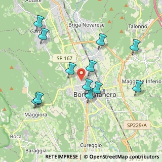 Mappa Via Lagone, 28021 Borgomanero NO, Italia (2.01667)