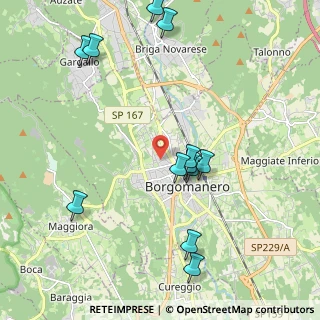 Mappa Via Lagone, 28021 Borgomanero NO, Italia (2.24417)