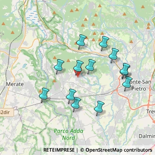 Mappa Piazza dei Caduti, 24039 Sotto il Monte Giovanni XXIII BG, Italia (3.58385)
