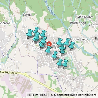 Mappa Piazza dei Caduti, 24039 Sotto il Monte Giovanni XXIII BG, Italia (0.3265)