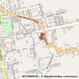 Mappa Via Venezia, 13, 36028 Rossano Veneto, Vicenza (Veneto)