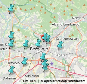 Mappa Borgo Santa Caterina, 24124 Bergamo BG, Italia (4.38923)
