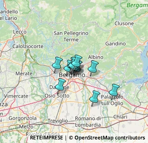 Mappa Borgo Santa Caterina, 24124 Bergamo BG, Italia (5.97769)