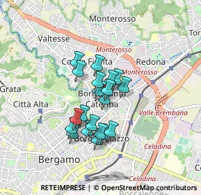 Mappa Borgo Santa Caterina, 24124 Bergamo BG, Italia (0.6085)