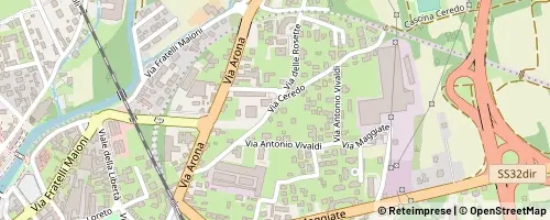 Mappa Borgomanero