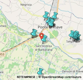 Mappa SP 57, 31048 San Biagio di Callalta TV (2.038)