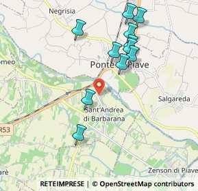 Mappa SP 57, 31048 San Biagio di Callalta TV (1.92818)