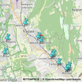 Mappa Via Lodovico Ariosto, 21049 Tradate VA, Italia (2.78909)