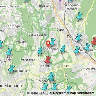 Mappa Via Due Giugno, 21050 Lonate Ceppino VA, Italia (3.23)