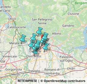 Mappa Via Nazario Sauro, 24124 Bergamo BG, Italia (7.645)