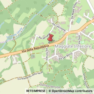 Mappa Via Repubblica, 36, 28013 Arona, Novara (Piemonte)